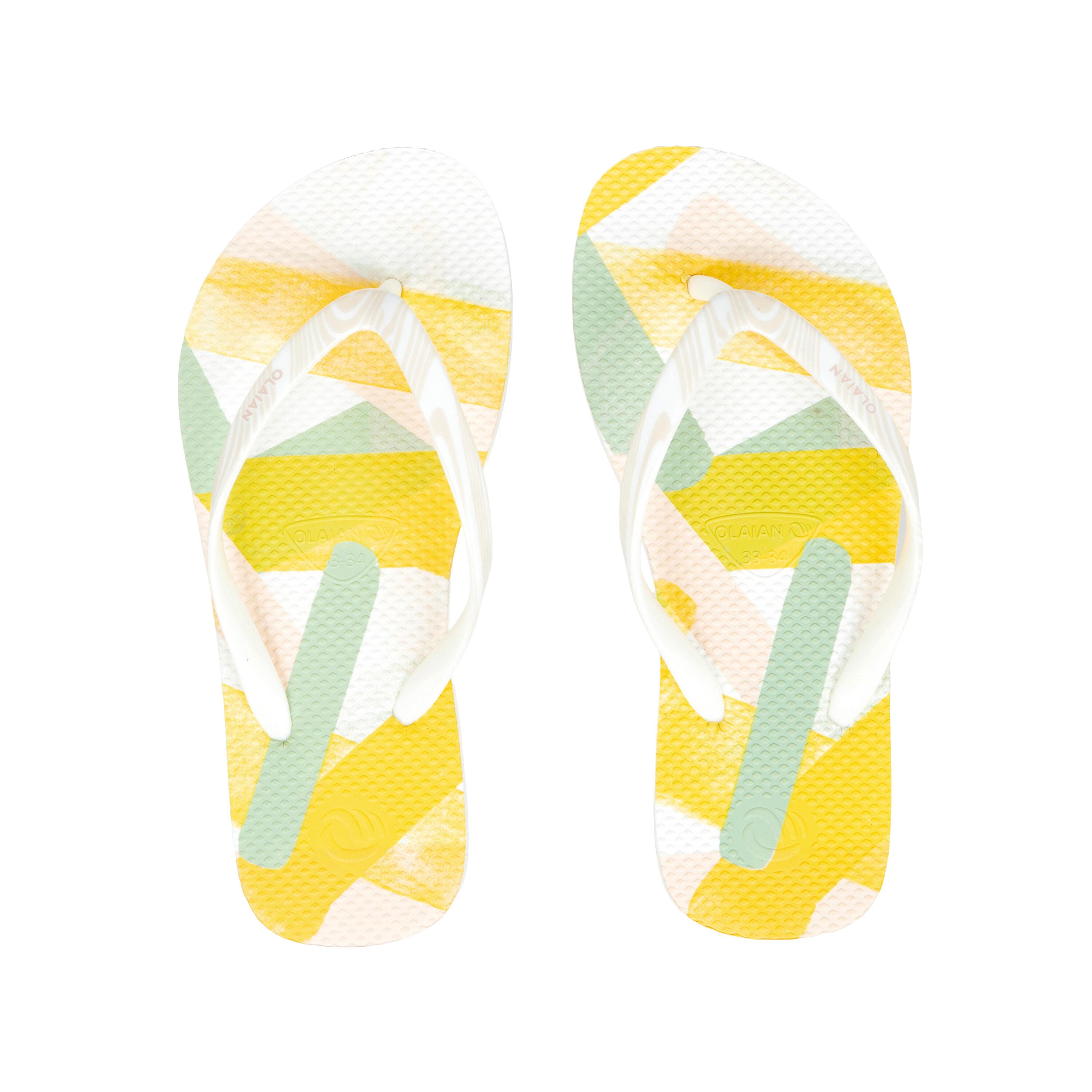 Flip Flops for Kids Girls Boys' Quicksilver, Roxy Decathlon