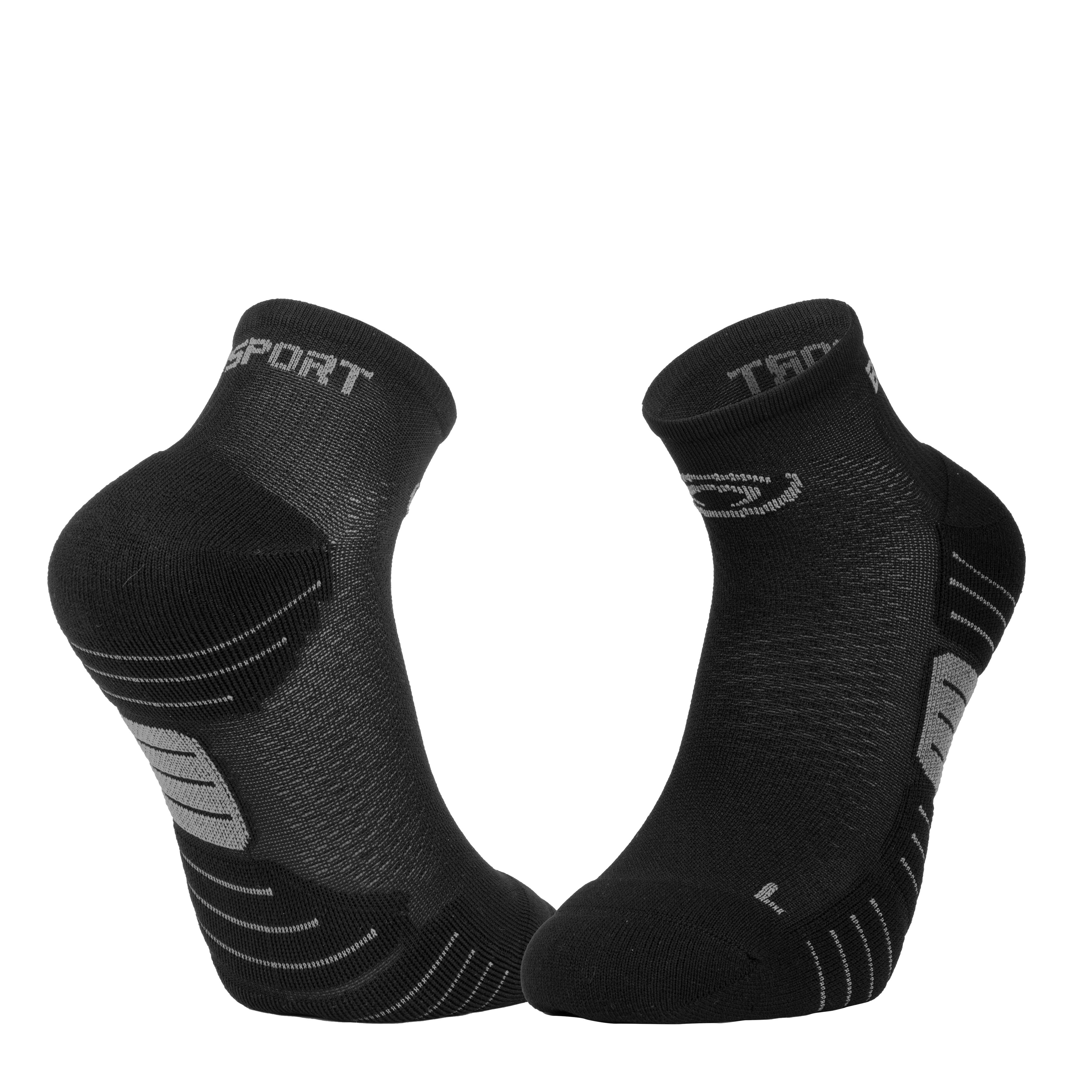 CHAUSSETTES DE RUNNING BV SPORT NOIRES BV SPORT