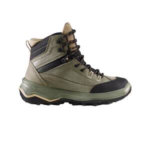 Women’s waterproof leather trekking boots - MT100