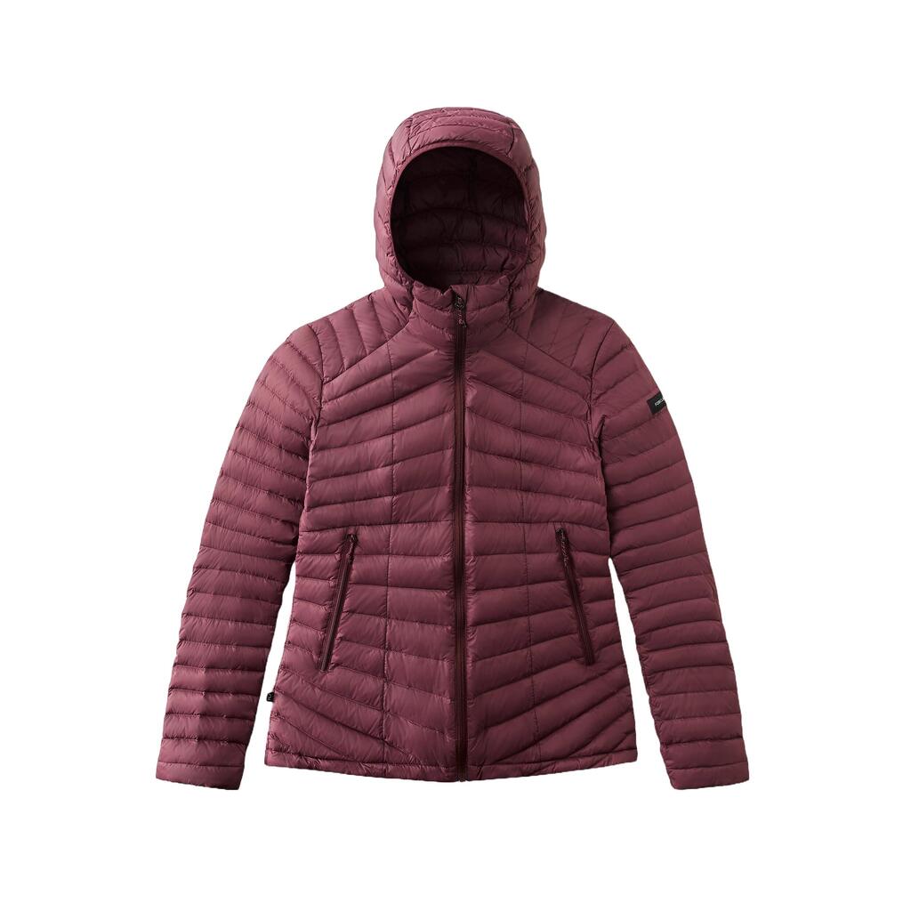 Women's Mountain Trekking Hooded Down Jacket - MT100 -5 °C