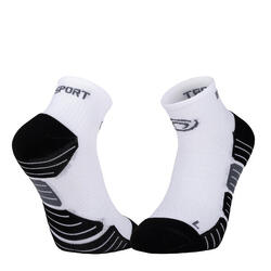 CHAUSSETTE DE RUNNING BV SPORT BLANCHE