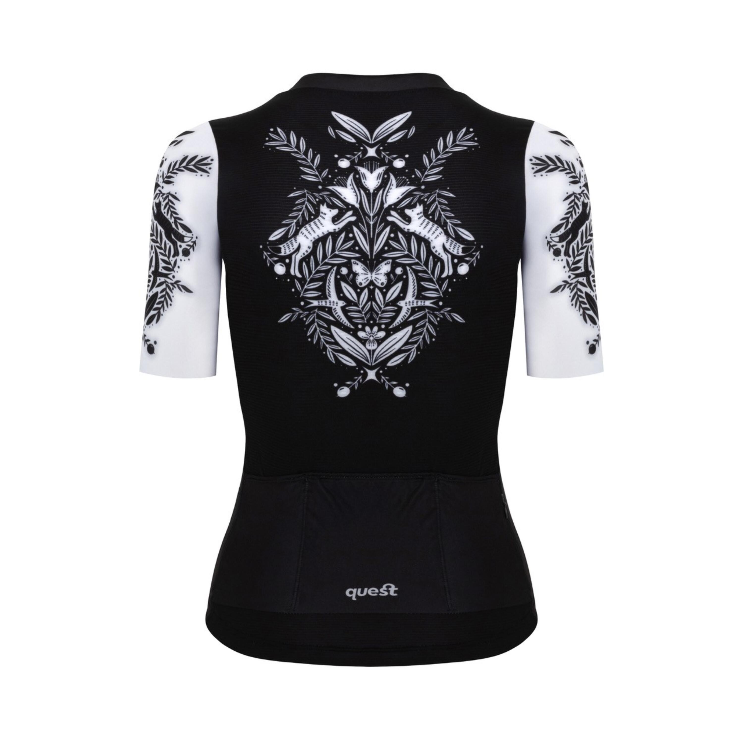 Koszulka rowerowa damska Quest Tattoo 2/4