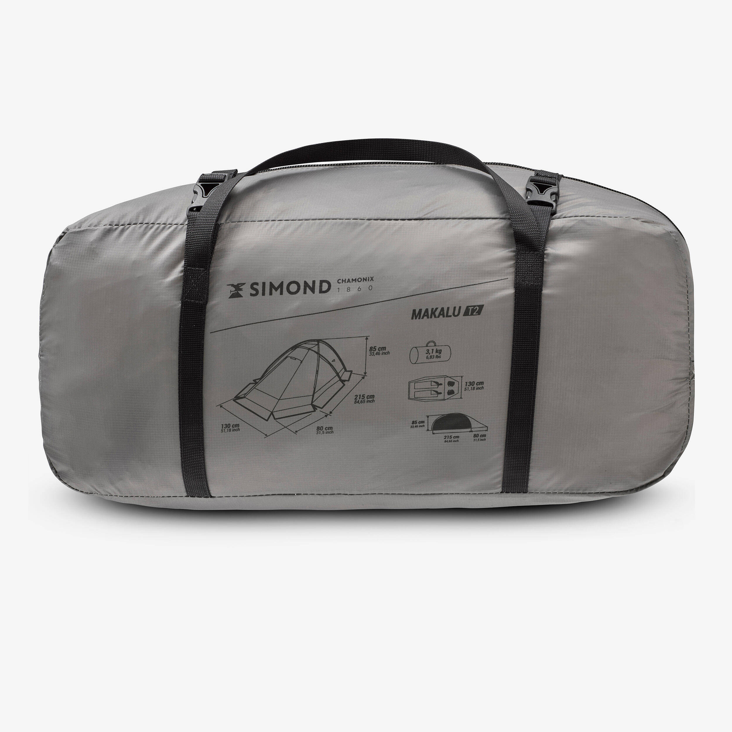 2-person mountaineering tent - Makalu T2 -  3
