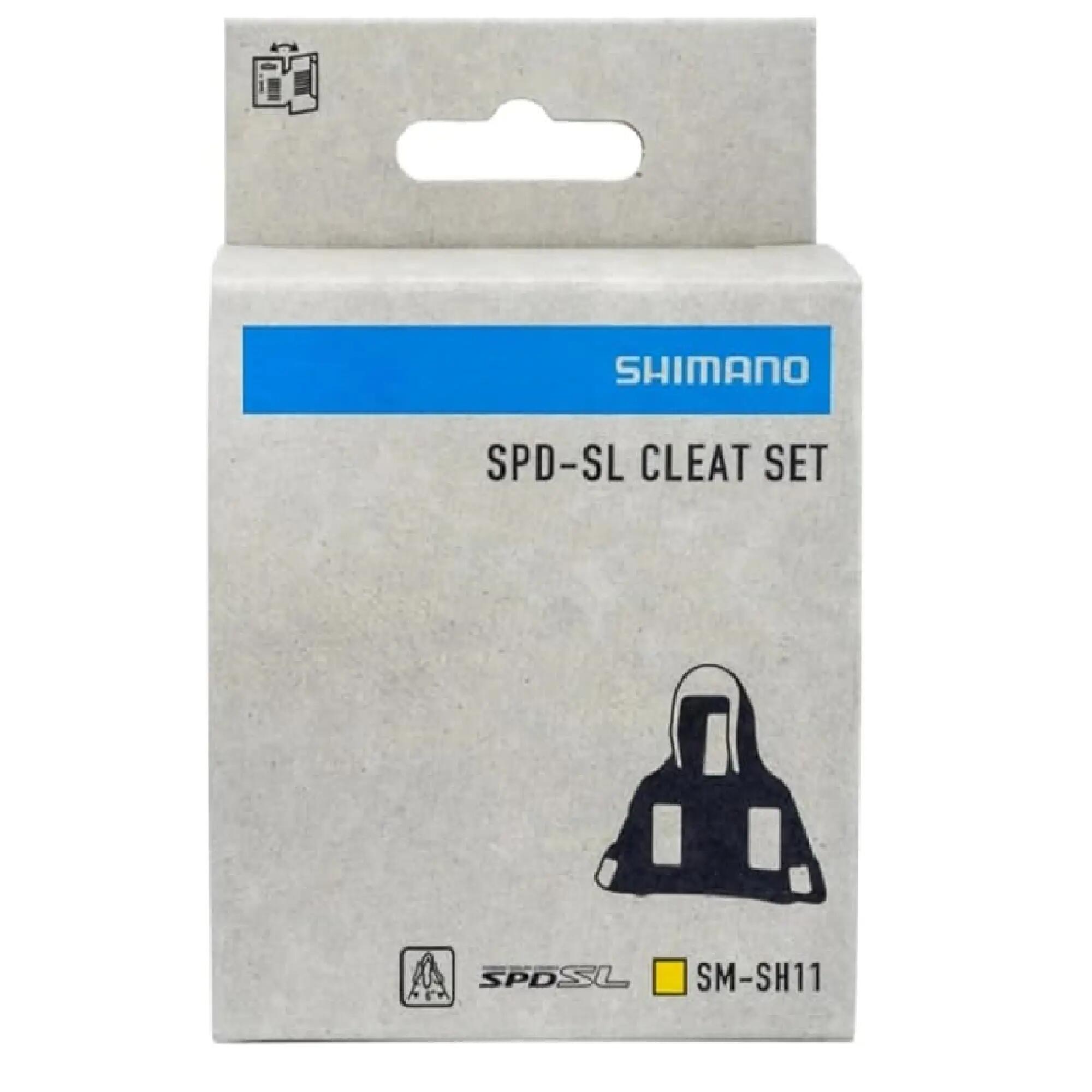 CALAS SHIMANO SPD-SL 6° AMARILLO 4/6