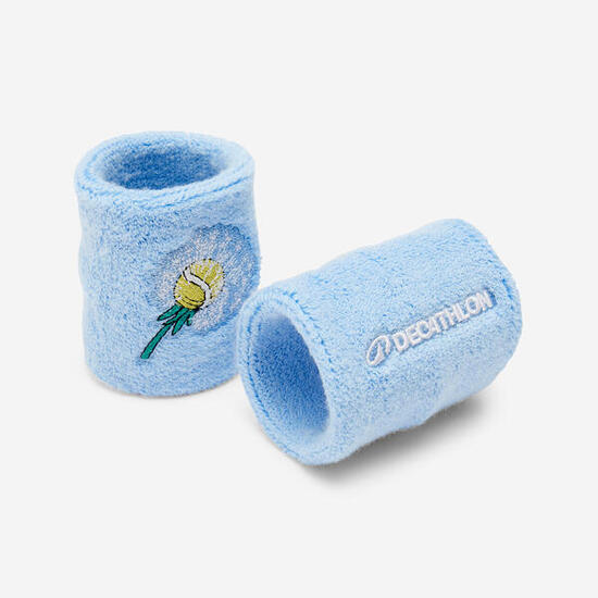 Polsini in spugna LATE BLOOMERS blu