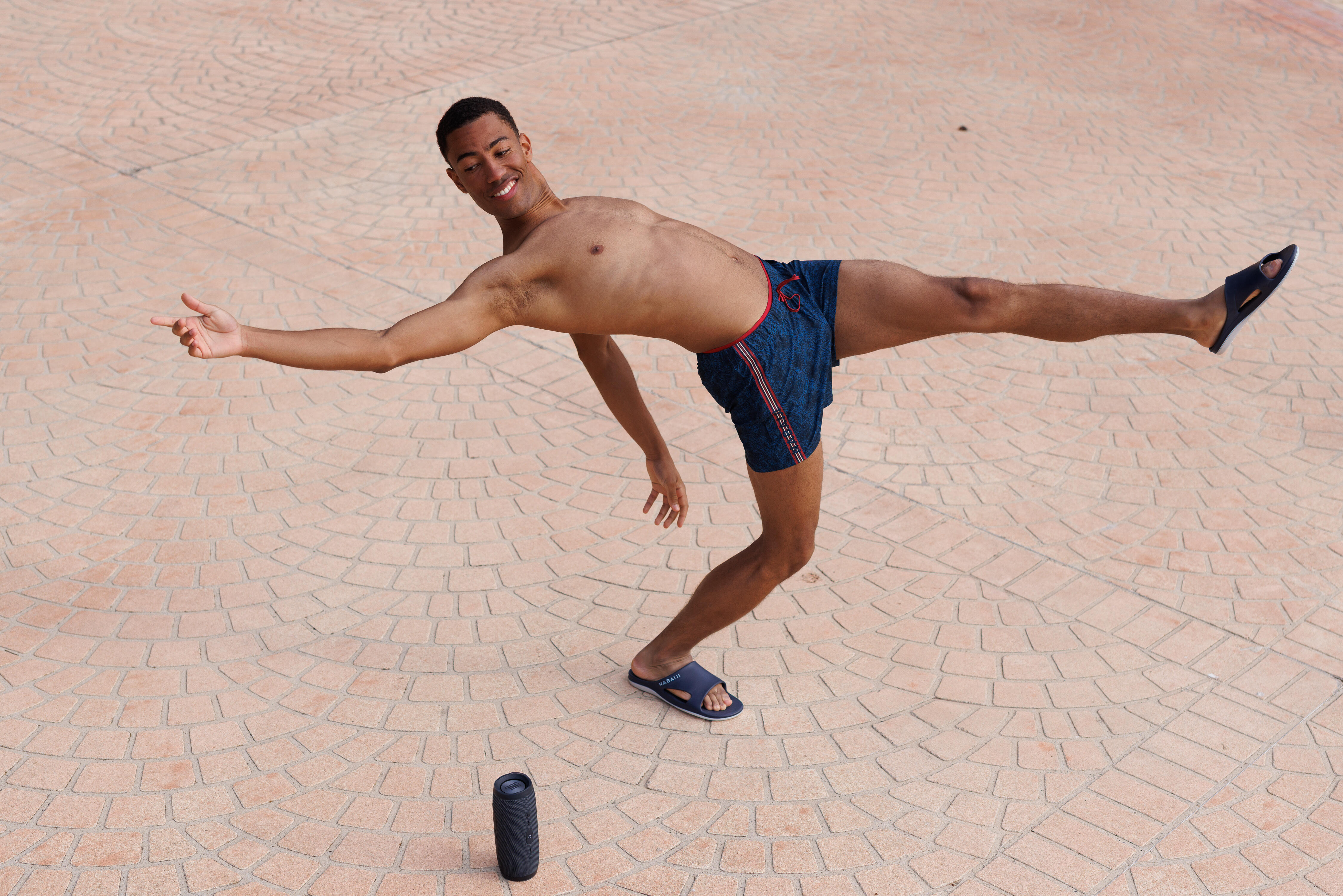 Short de natation homme - 100 - NABAIJI