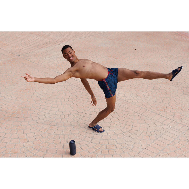 Short de natation homme  100 court  tega noir