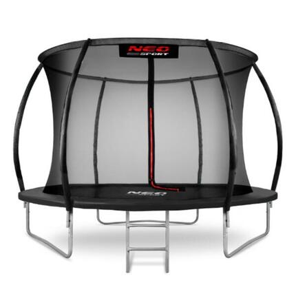 Trampolina Neo-Sport 252 cm / 8ft z siatką wewnętrzną