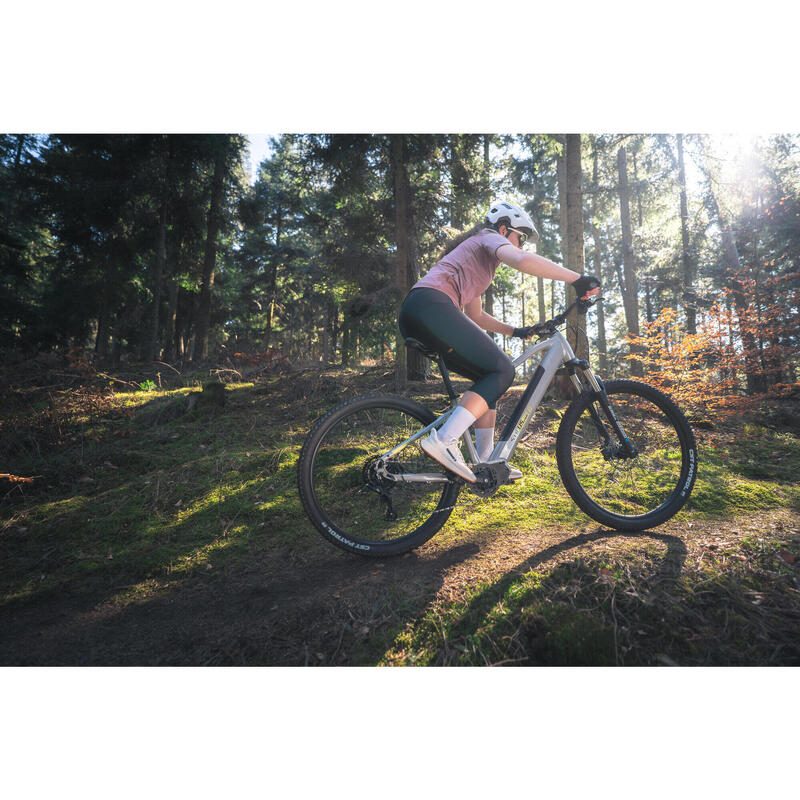 Vélo VTT électrique semi-rigide STILUS Off Road, Gris clair