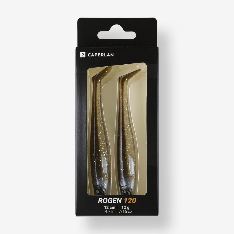 LEURRE SOUPLE BROCHET SHAD ROGEN 120 SMELT X2