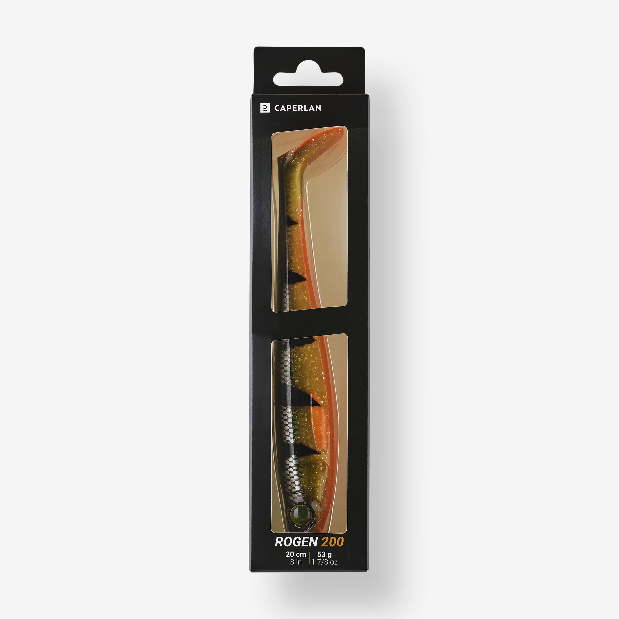 Leurre souple brochet shad x1 - Rogen 200 perche - CAPERLAN