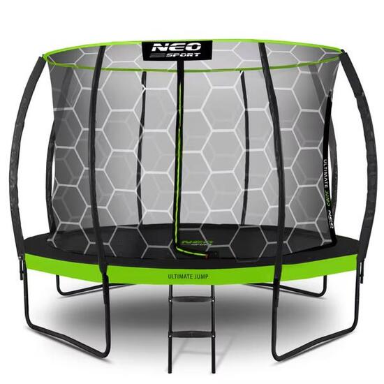 Trampolina Neo-Sport 312 cm / 10 ft z siatką wewnętrzną