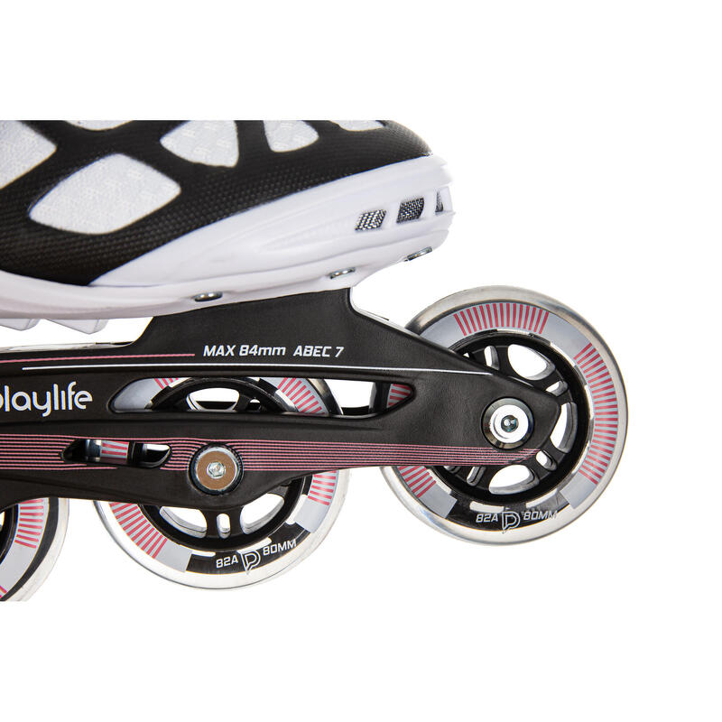 Rolki fitness Playlife Uno Pink 80