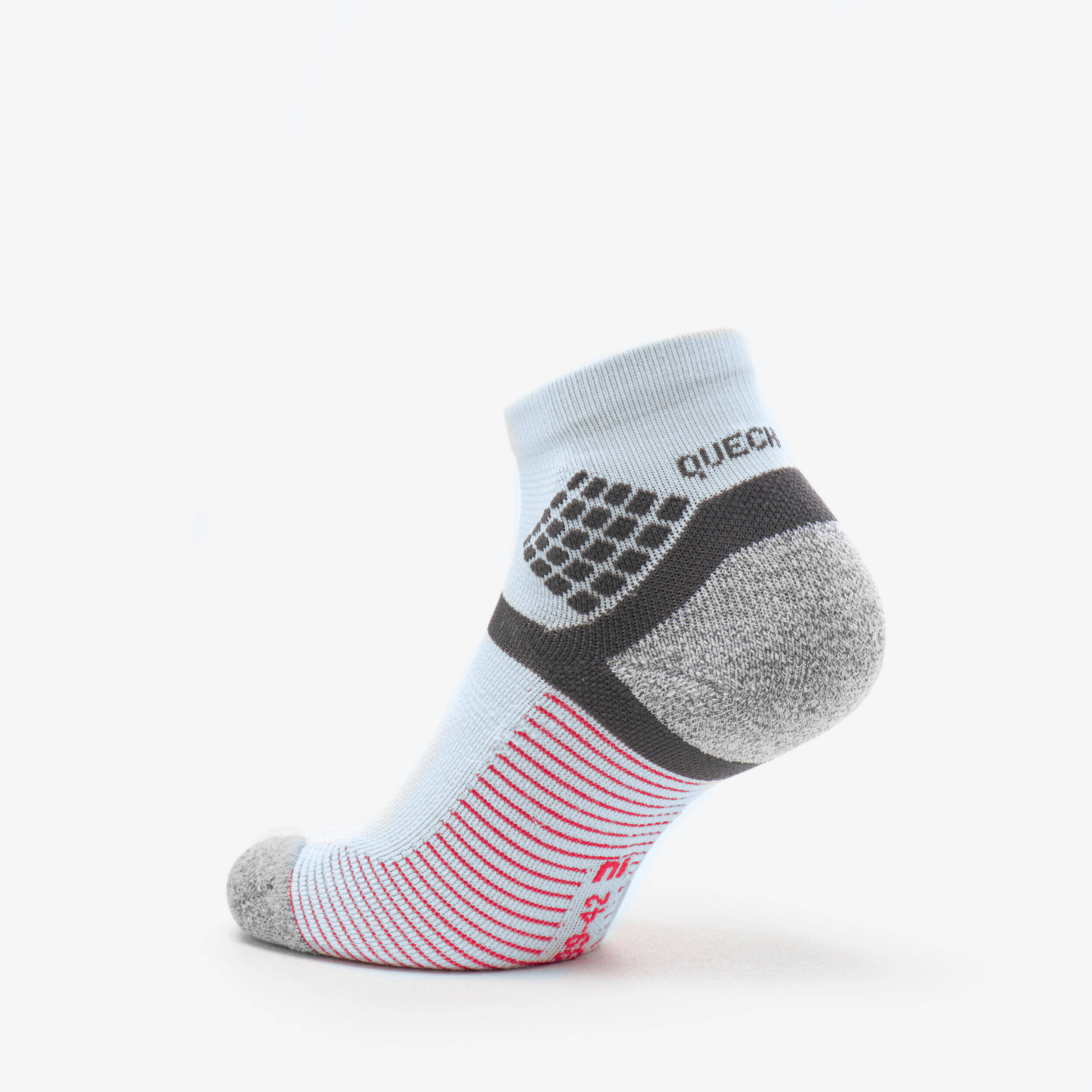 Adults’ mid-length hiking socks (2 pairs), Hike 500 - Blue -  3