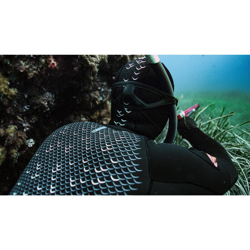 Veste Chasse sous-marine Homme néoprène 5mm - SPF 900 noir