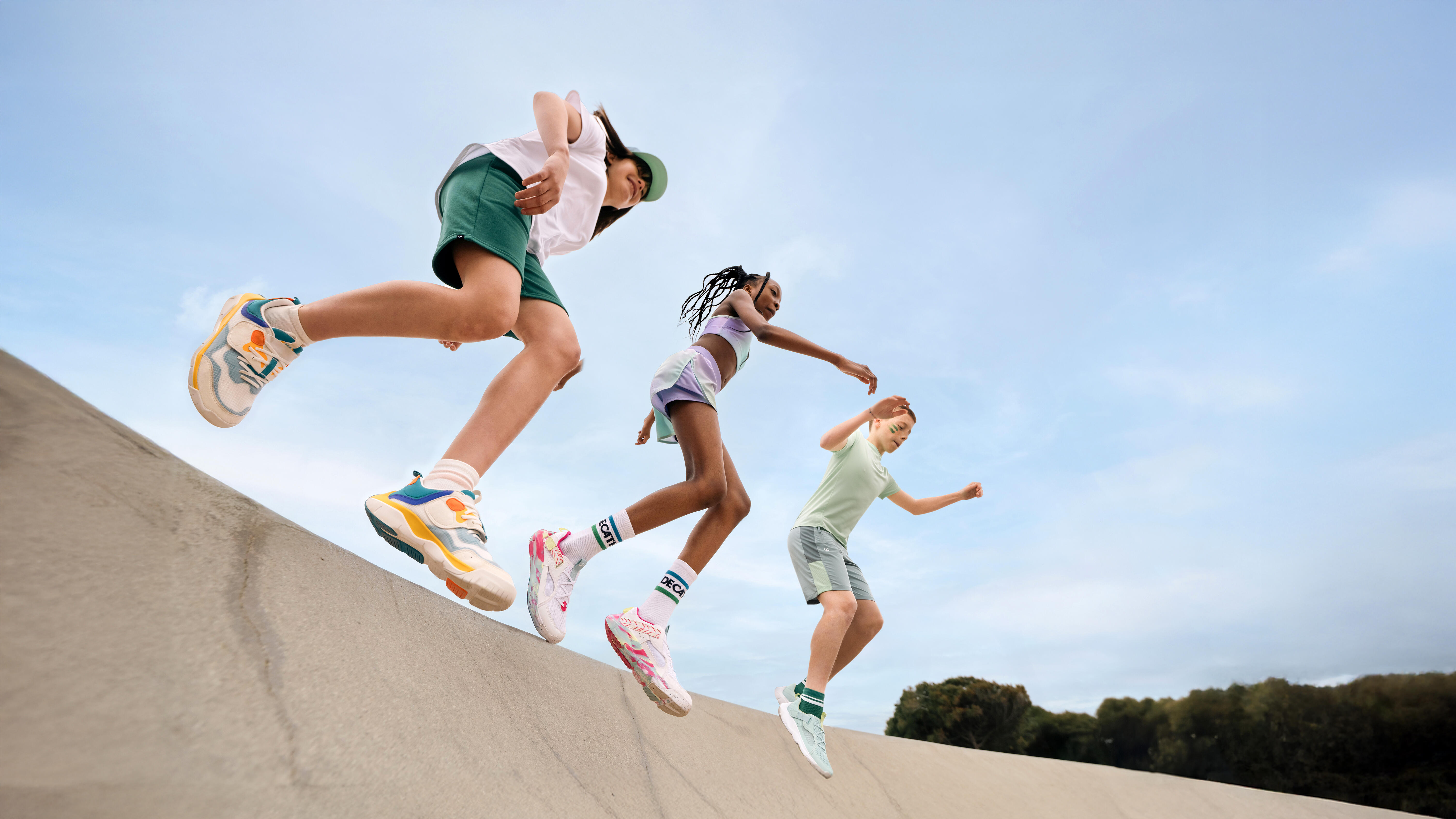 Kids' Hook and Loop Shoes – Playful Summer - DECATHLON
