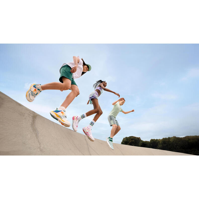 Çocuk Spor Ayakkabı - Beyaz/Pembe - Playful Summer