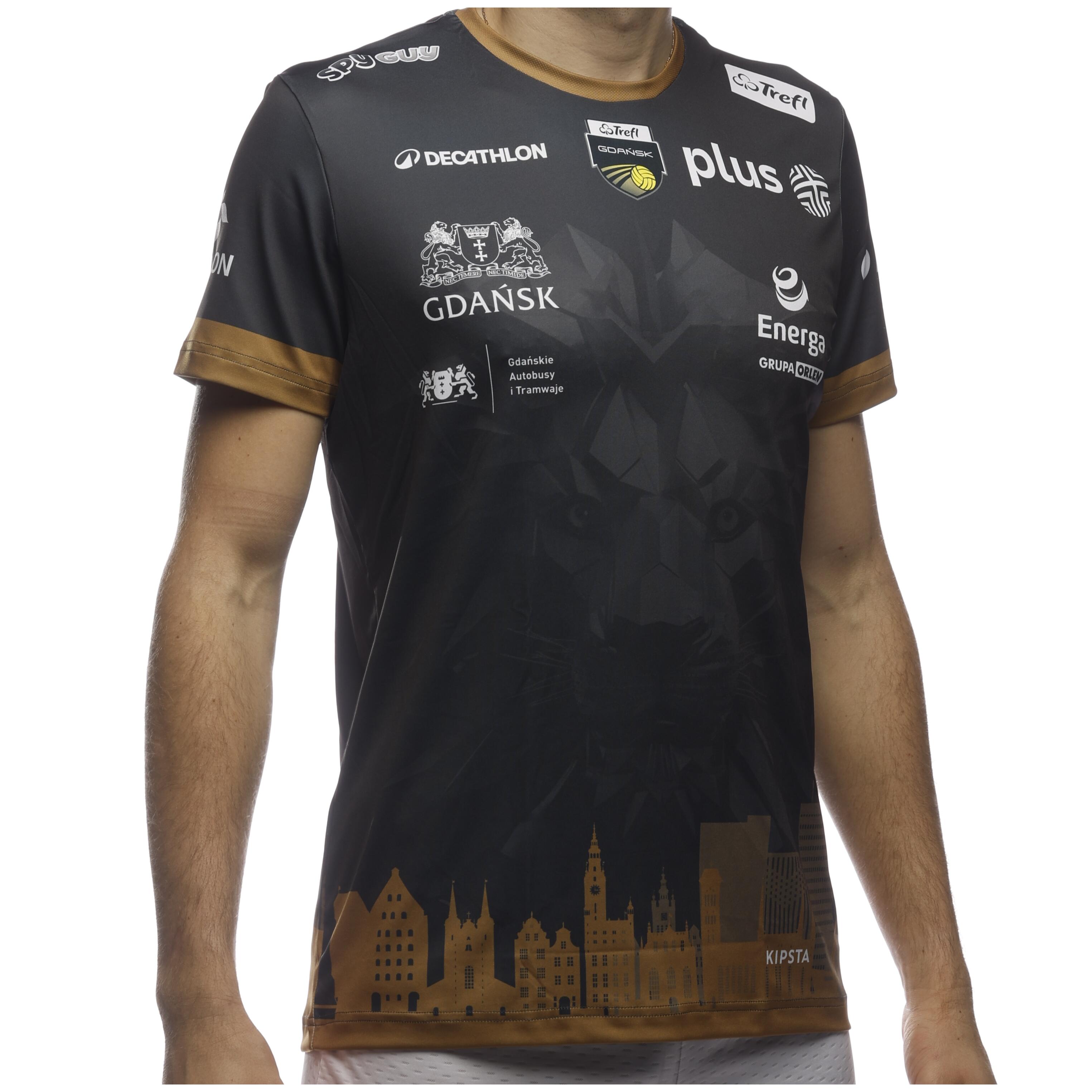 Koszulka siatkarska dla dzieci Kipsta Trefl Gdańsk wyjazdowa 24/25