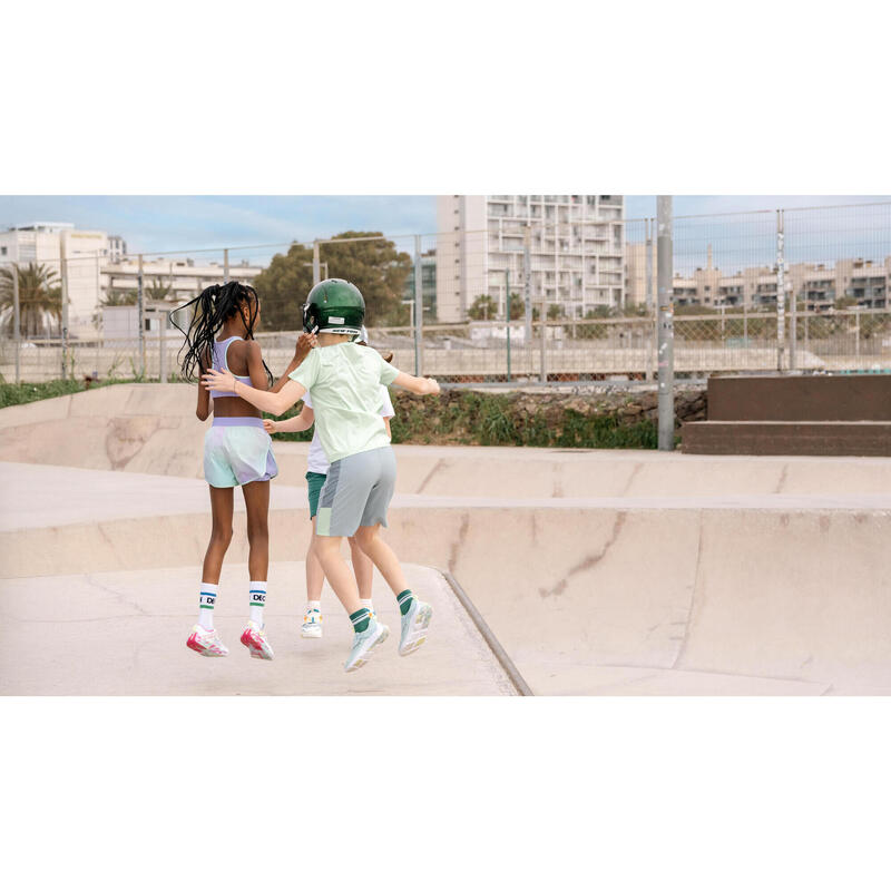 Çocuk Cırt Cırtlı Spor Ayakkabı - Mavi/Beyaz - Playful Summer