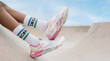 Кросівки дитячі Playful Summer білі/рожеві