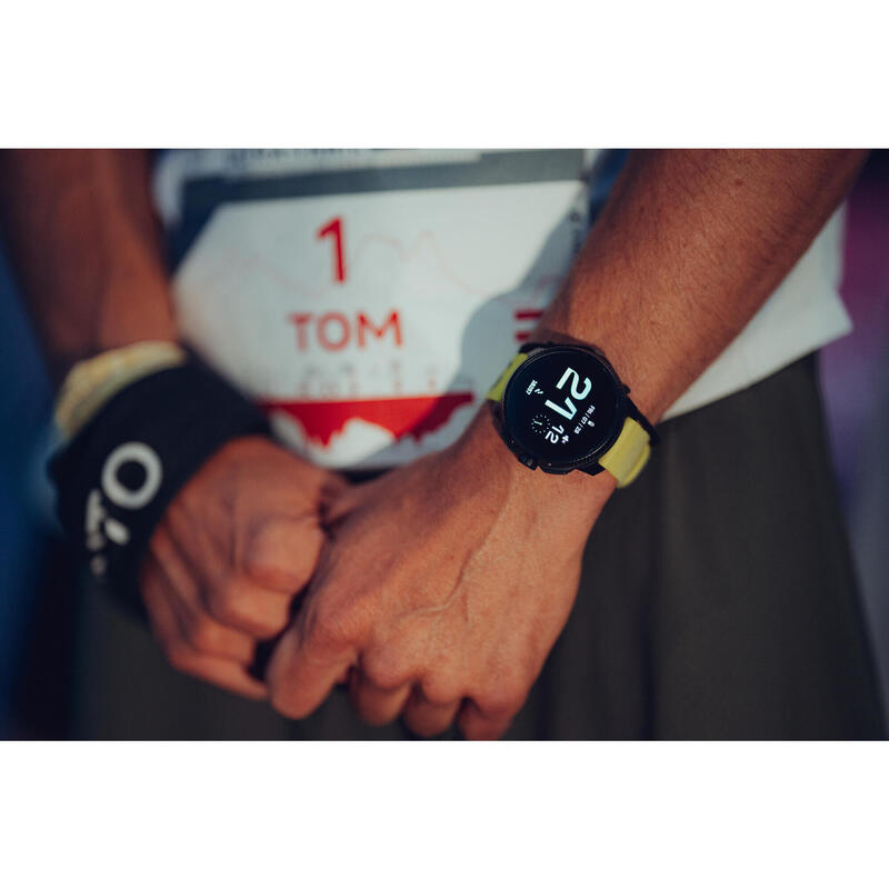 Ceas smartwatch Alergare gps cardio perf. SUUNTO RACE All Black Negru Adulți