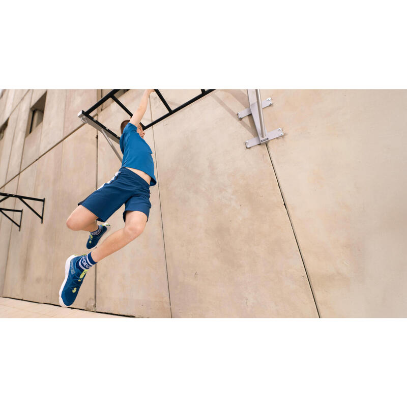 Încăl��ăminte sport cu bandă cu arici, respirantă Playful Summer Albastru Copii