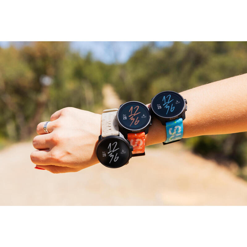 Ceas smartwatch GPS multisport Race S Gri deschis