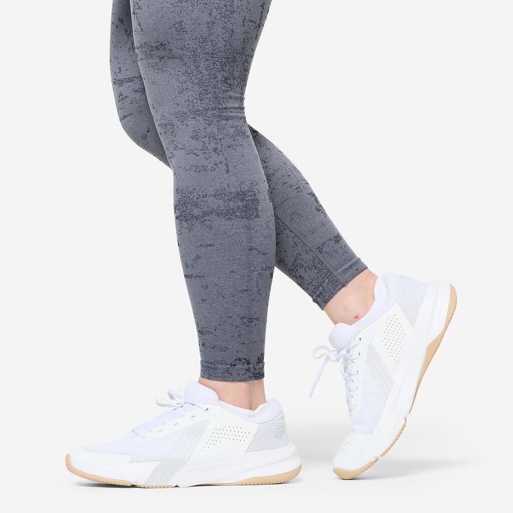 Leggings nahtlos - grau 