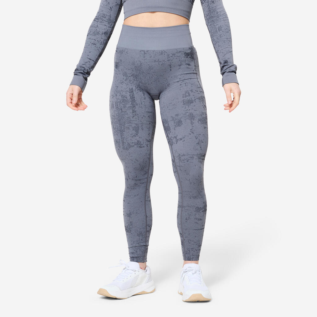 Leggings nahtlos - grau 