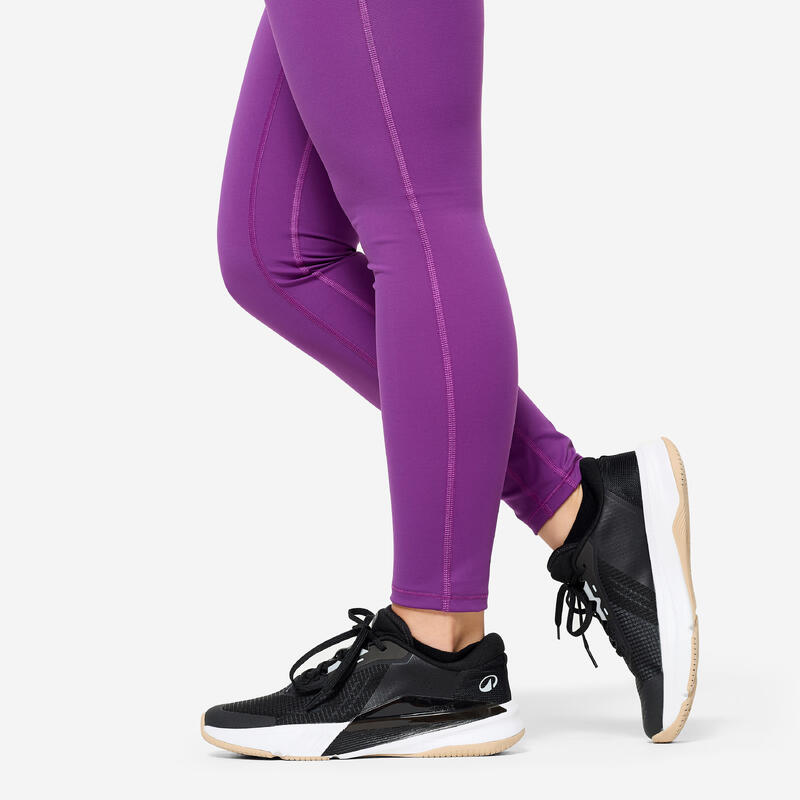 Női fitnesz leggings, gumírozott derekú
