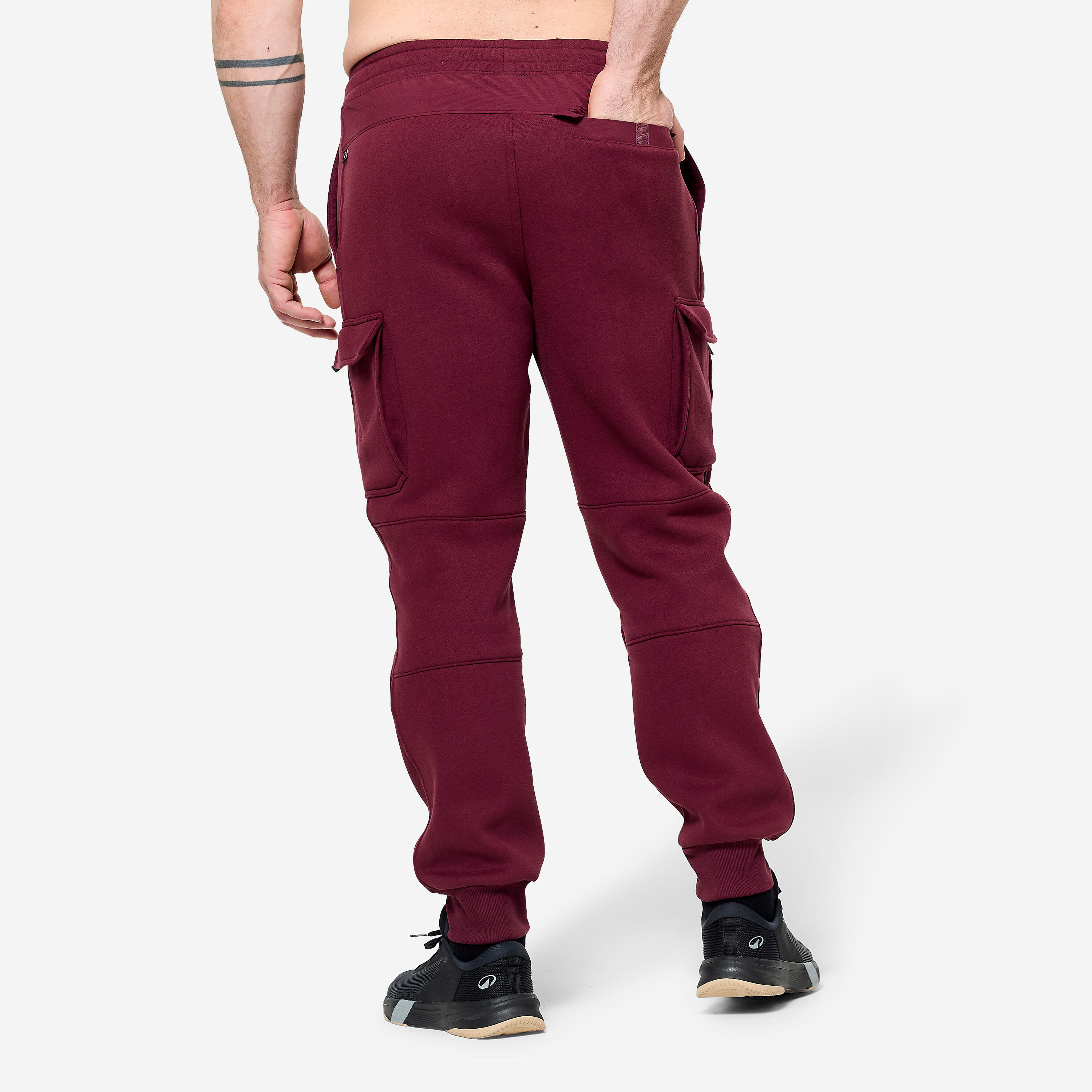 Pantalon de sport en coton ouaté homme 4/9
