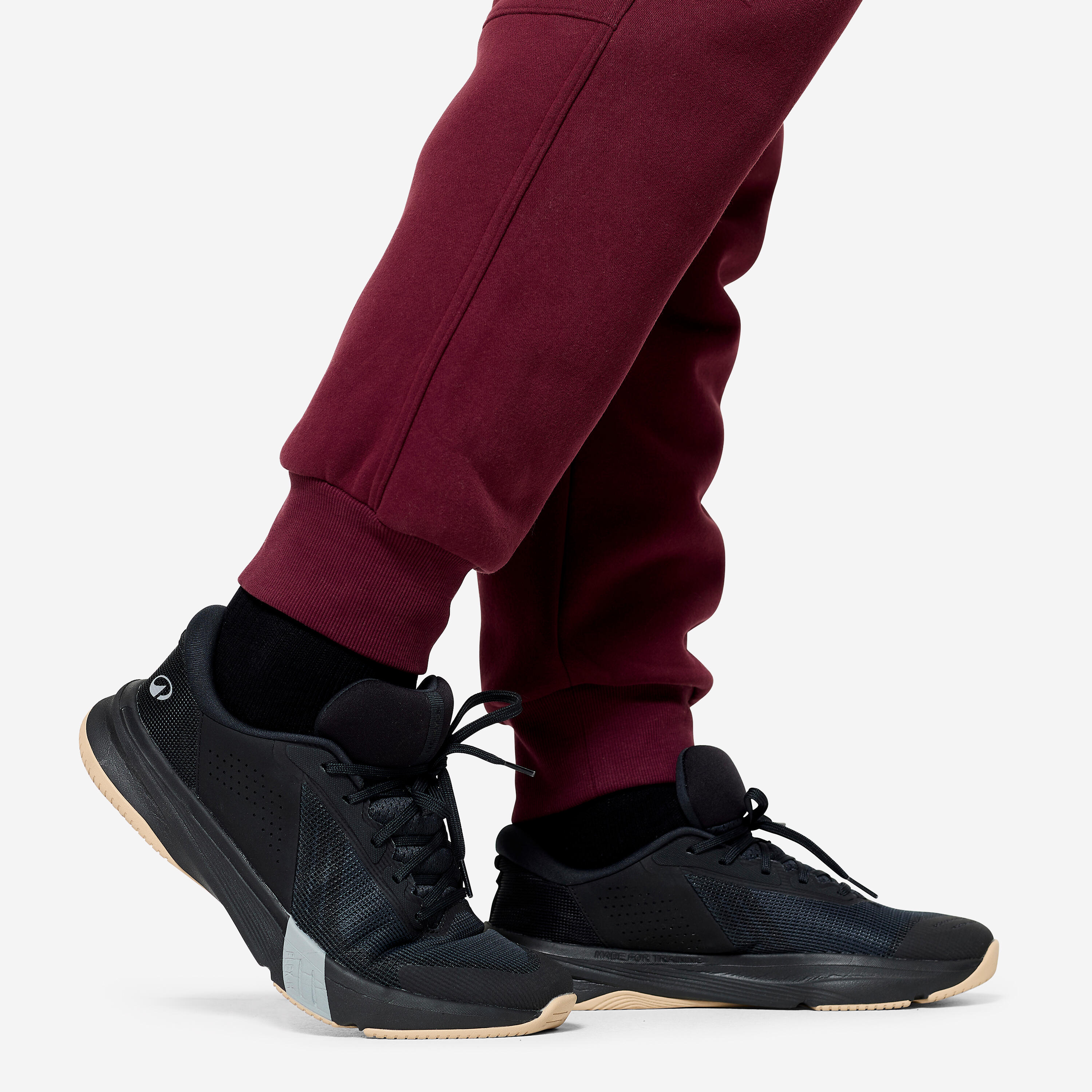 Pantalon de sport en coton ouaté homme 8/9