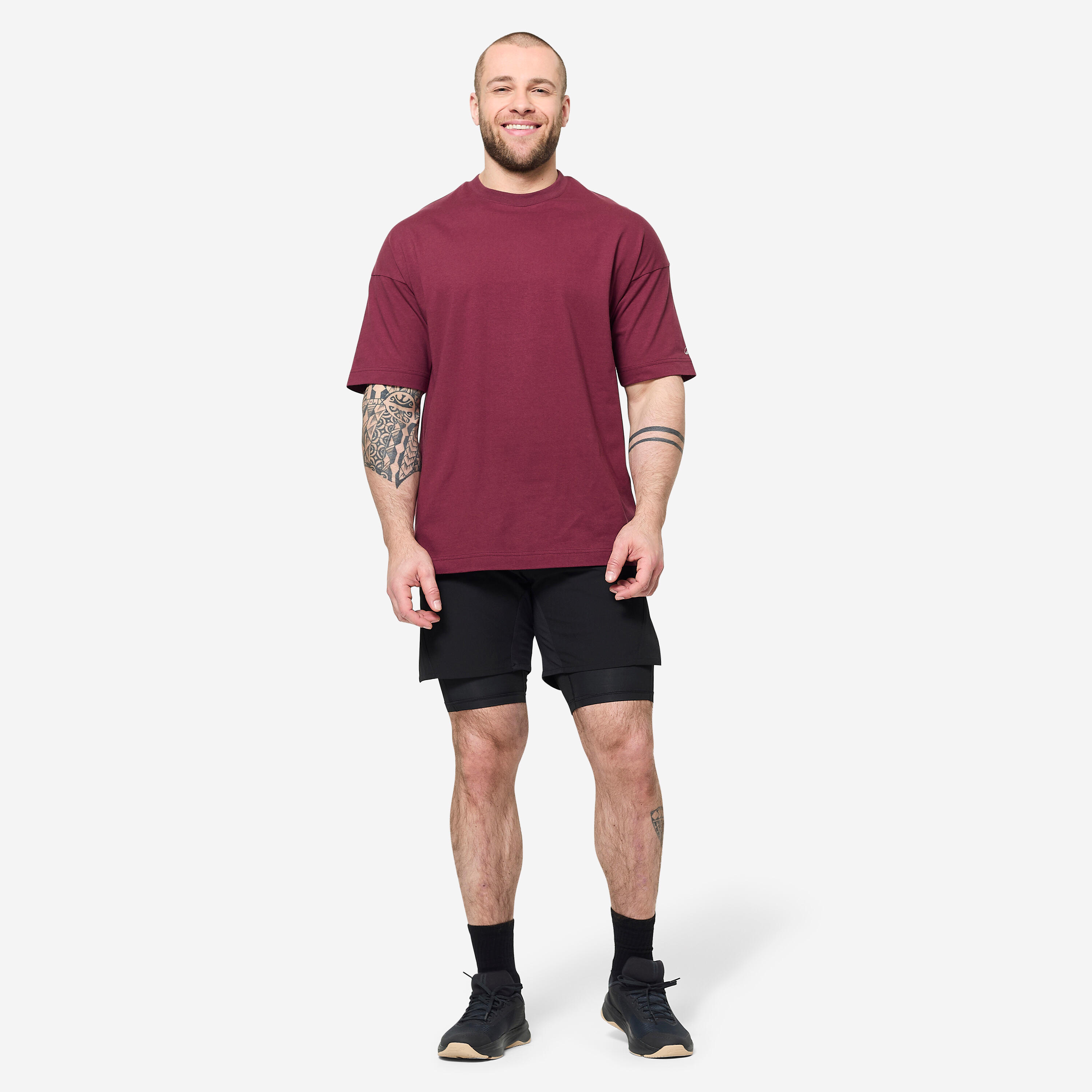 Men's Loose-Fit T-Shirt 520 - Mauve