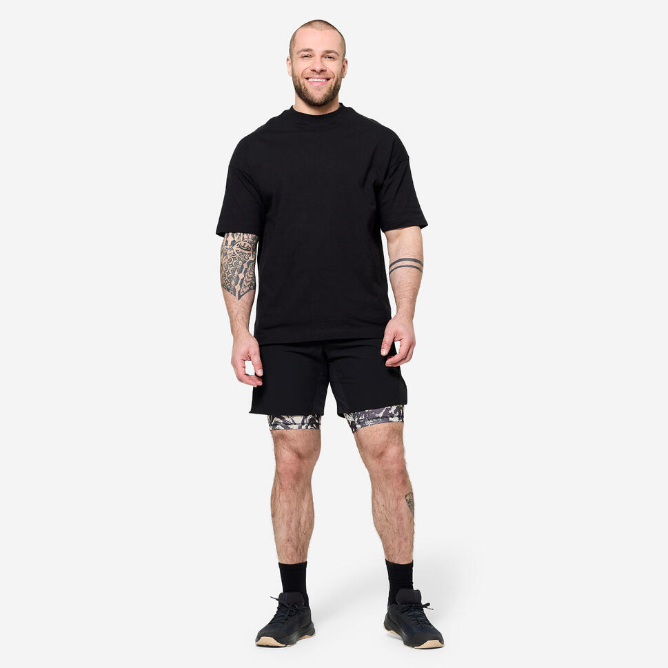 Koszulka z krótkim rękawem męska Domyos Gym & Pilates