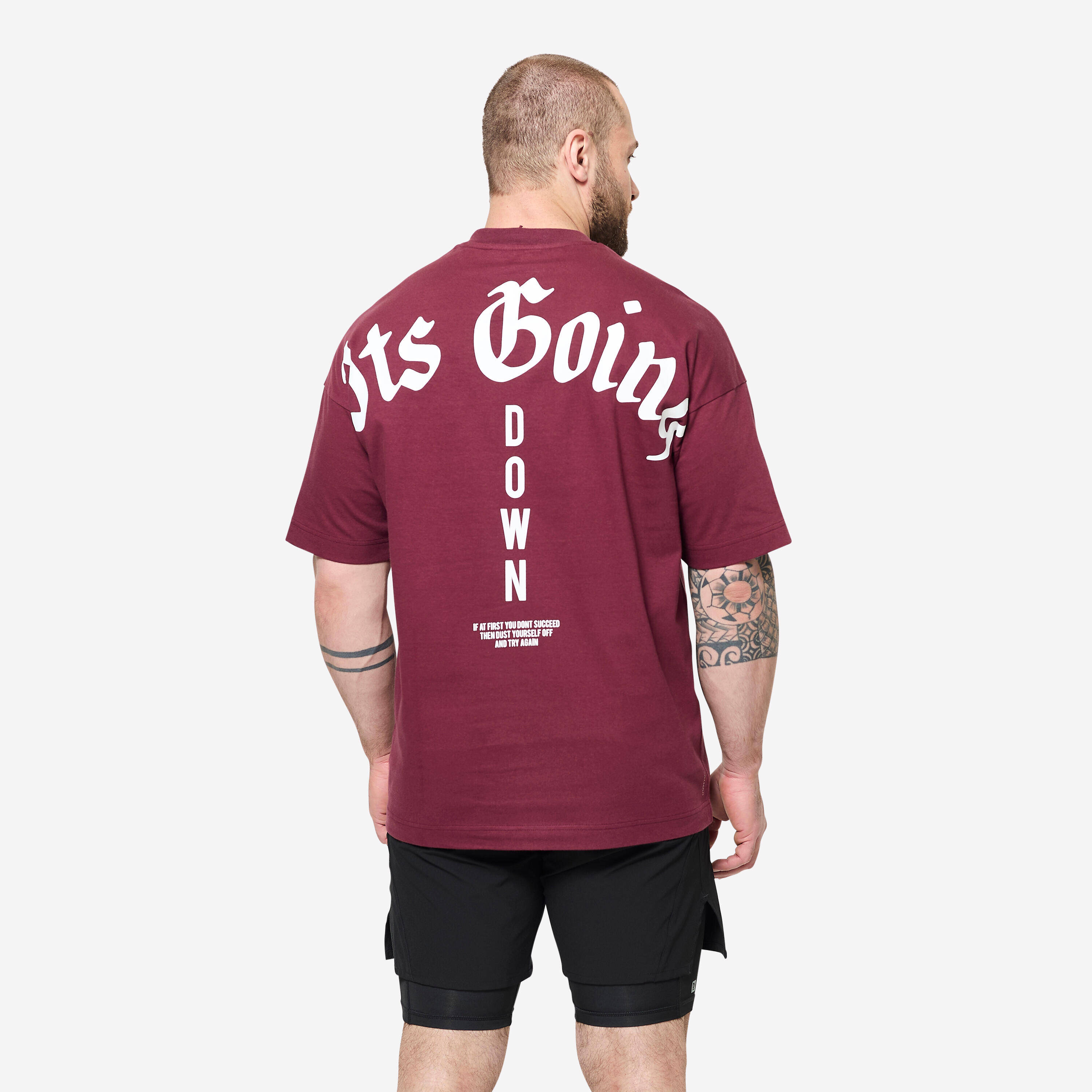 Men's Loose-Fit T-Shirt 520 - Mauve -  4