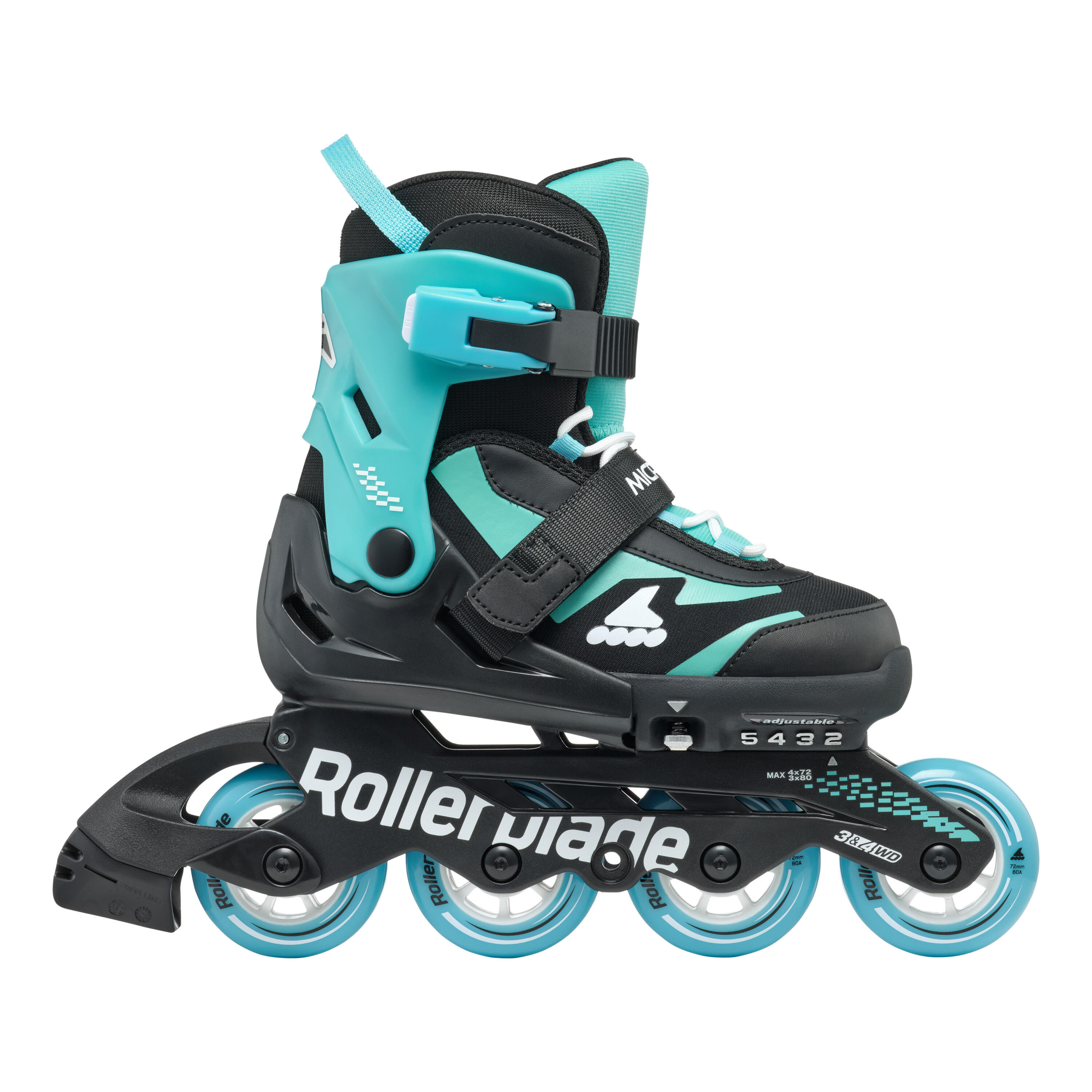 Rolki fitness dla dzieci Rollerblade Microblade 2/6