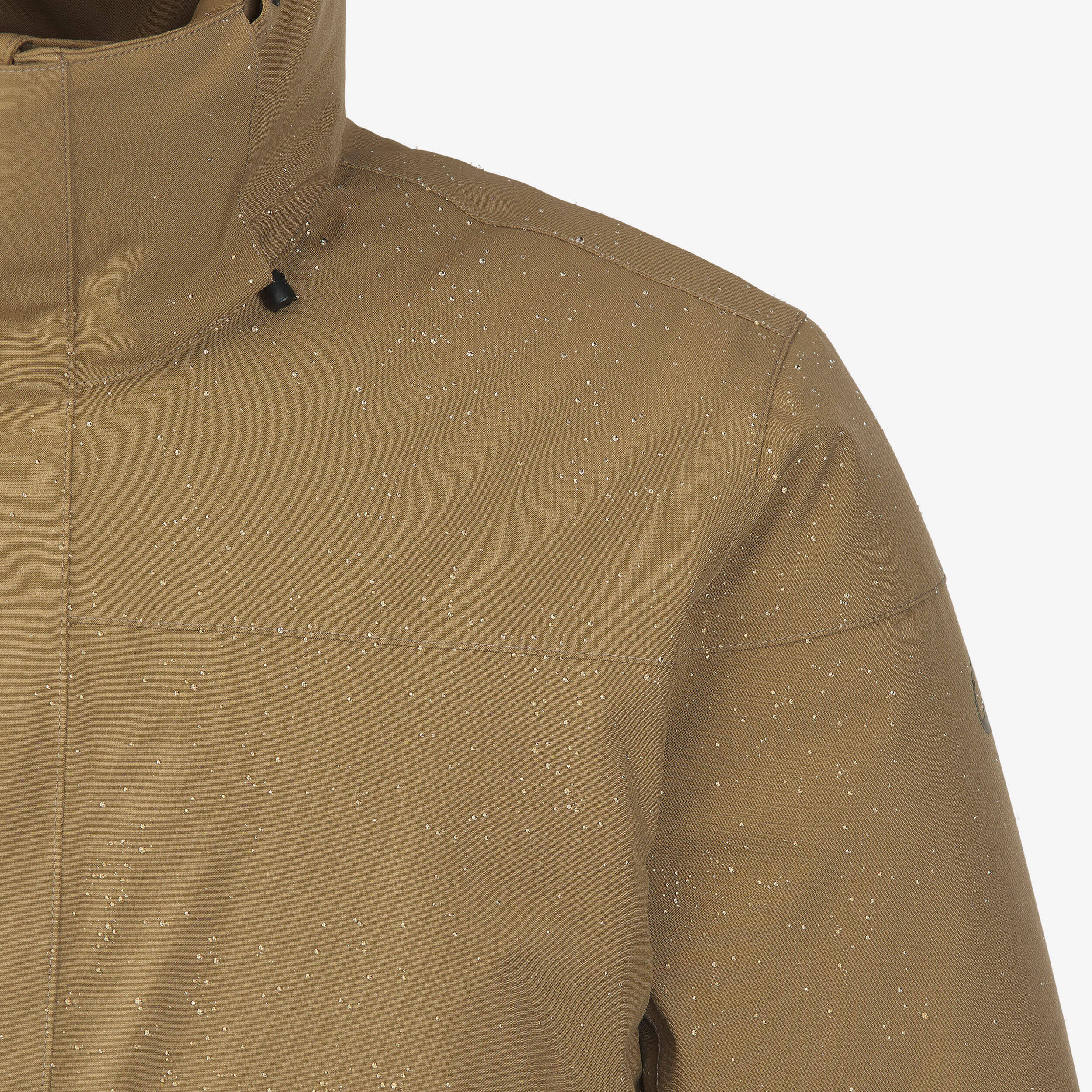 Men Waterproof hiking parka -10°C NH500 - Brown -  3