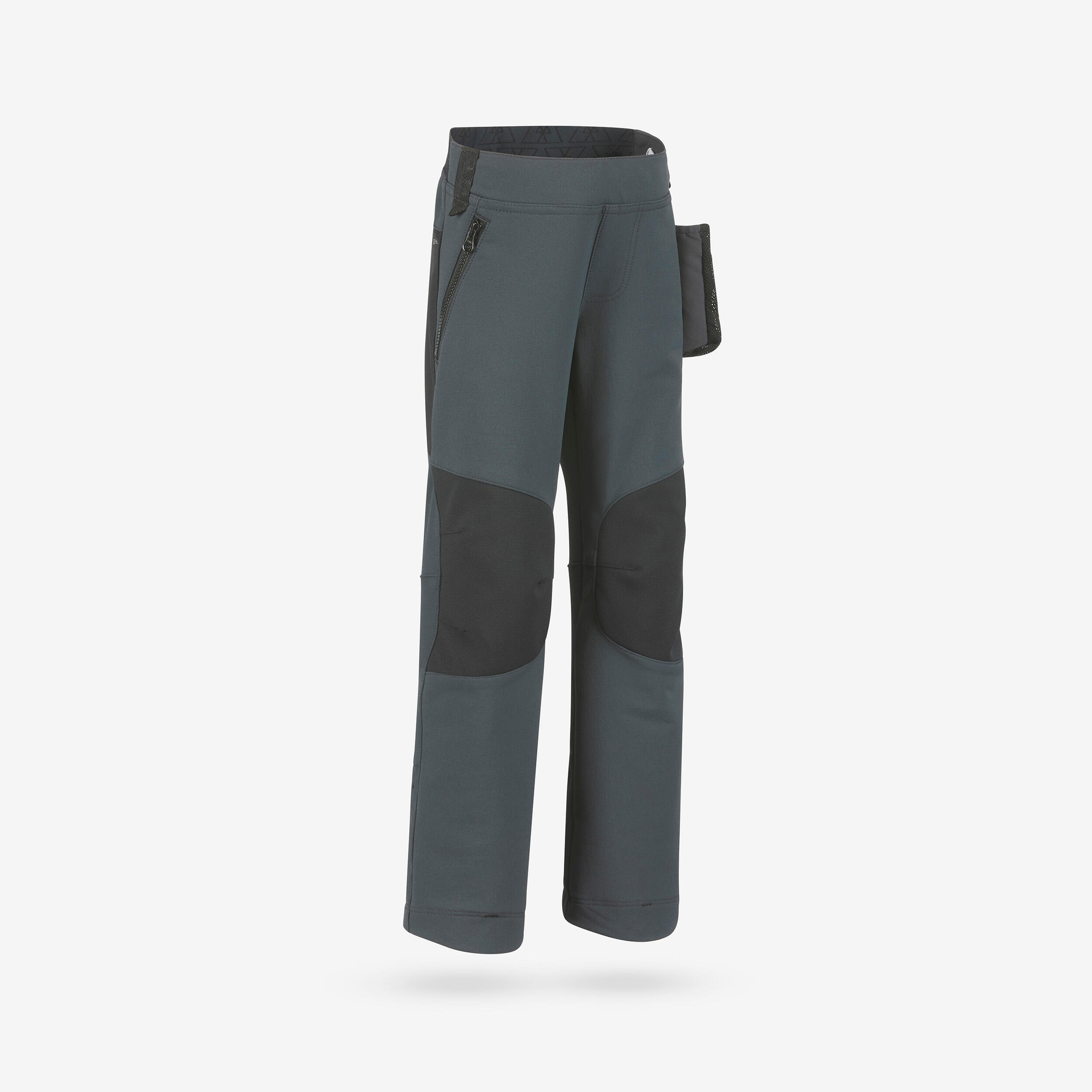 Softshellhose Kleinkinder Gr. 92–116 Wandern - MH900 schwarz 13/14