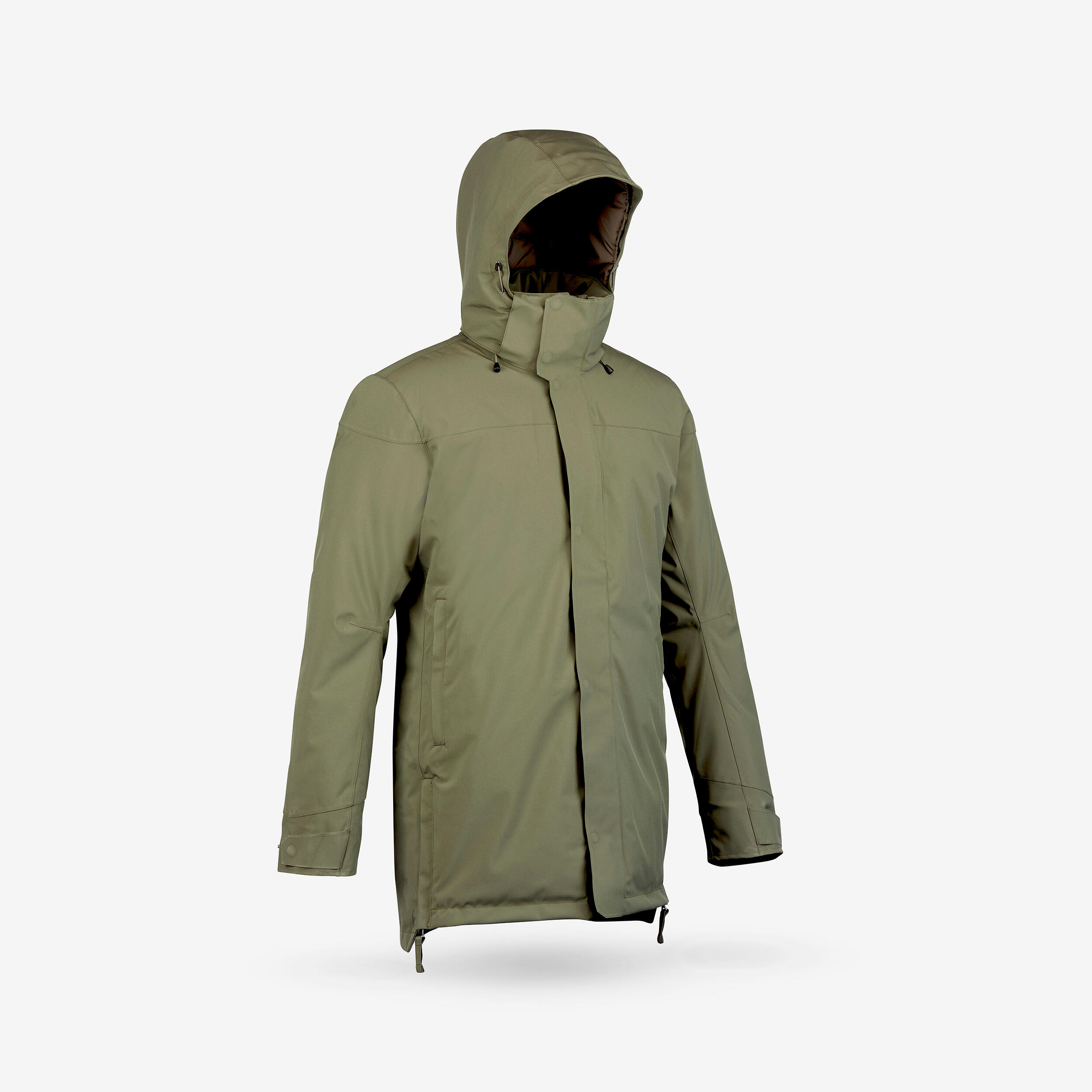 Parka de montaña y nieve impermeable capucha desmontable Hombre Quechua NH500 8/13