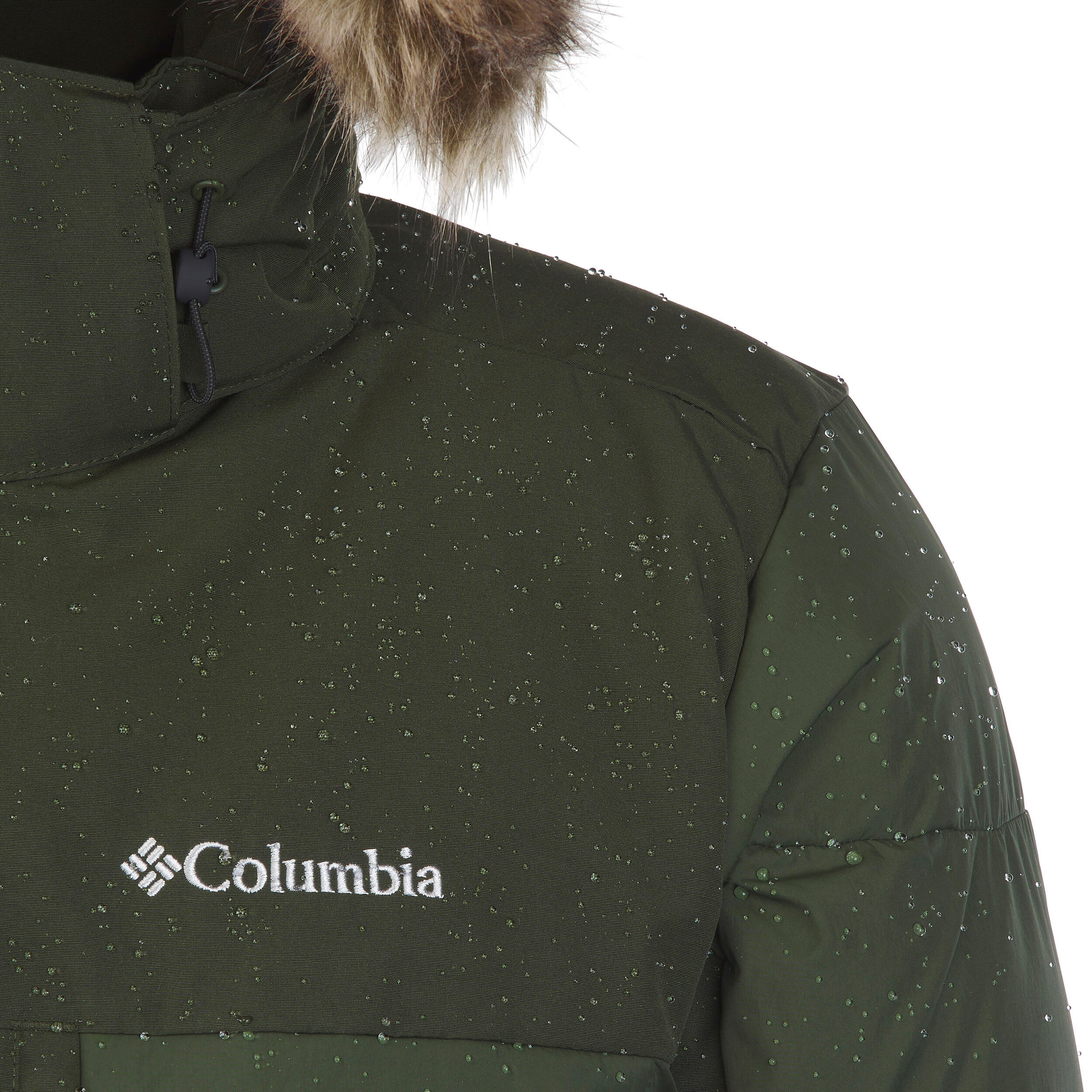 Parka déperlante Marquam Peak Fusion vert olive 3/10