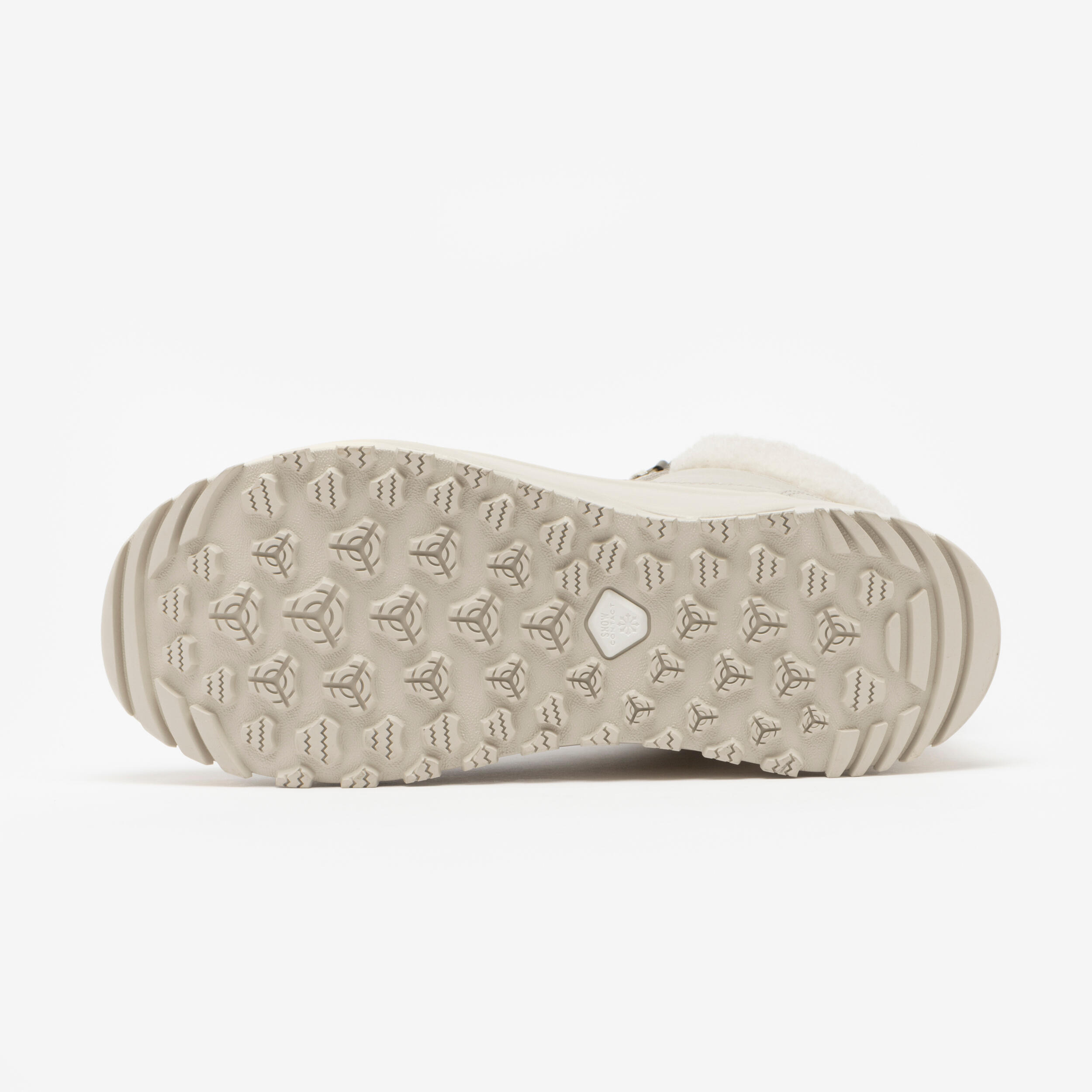 Women’s Waterproof Leather Winter Boots, NH 500 Mid - QUECHUA