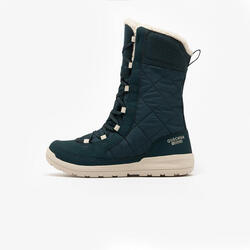 Bottes de neige chaudes et imperméables femme, NH500 Haute bleu