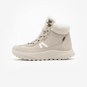 Botas de nieve y apreski cálidas e impermeables Mujer Quechua NH500 Piel beige