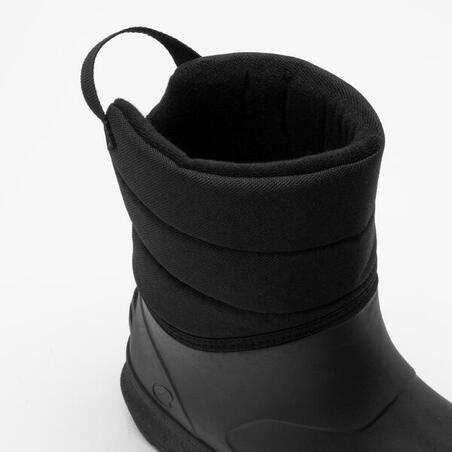 Чоботи жіночі NH100 для туризму водонепроникні чорні