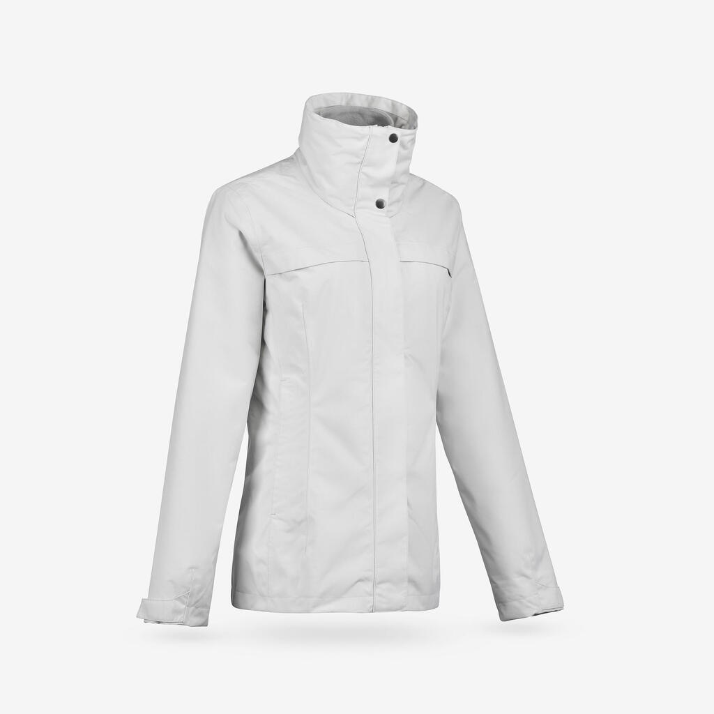 Chamarra 3 en 1 impermeable trekking viaje - Travel 100 0 °C - mujer 