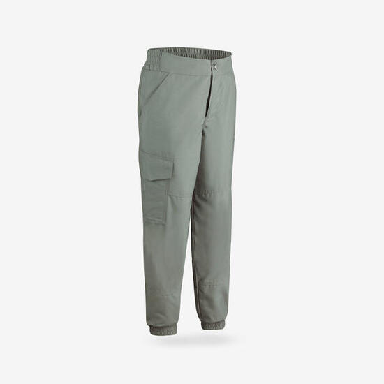 Pantalon chaud enfant 7-15 ans, NH100 kaki