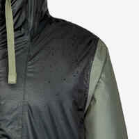 Men’s waterproof hiking jacket -5°C, NH100 - Green