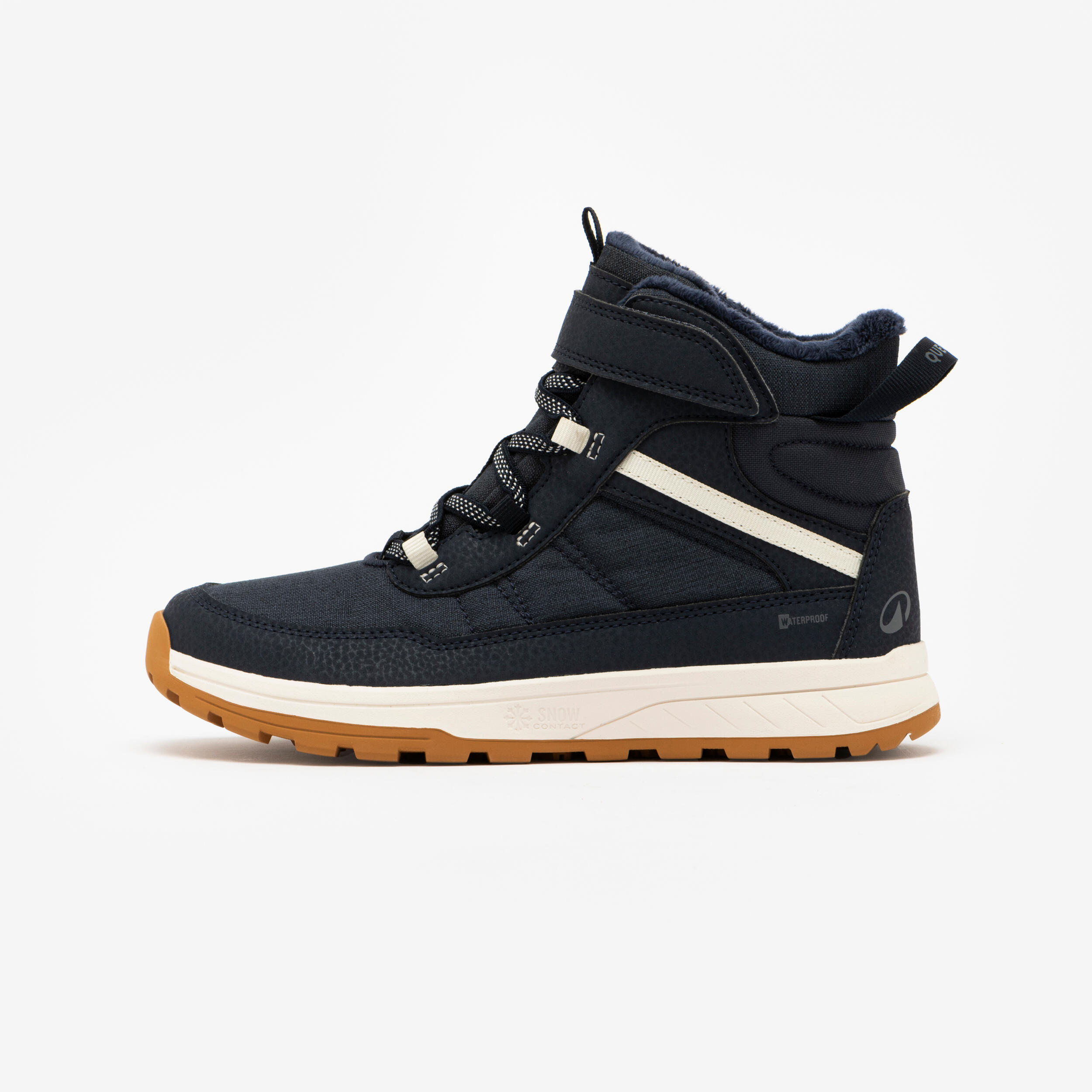 Chaussures chaudes et imperméables de randonnée sh500 Synthétique enfant 24 38 QUECHUA