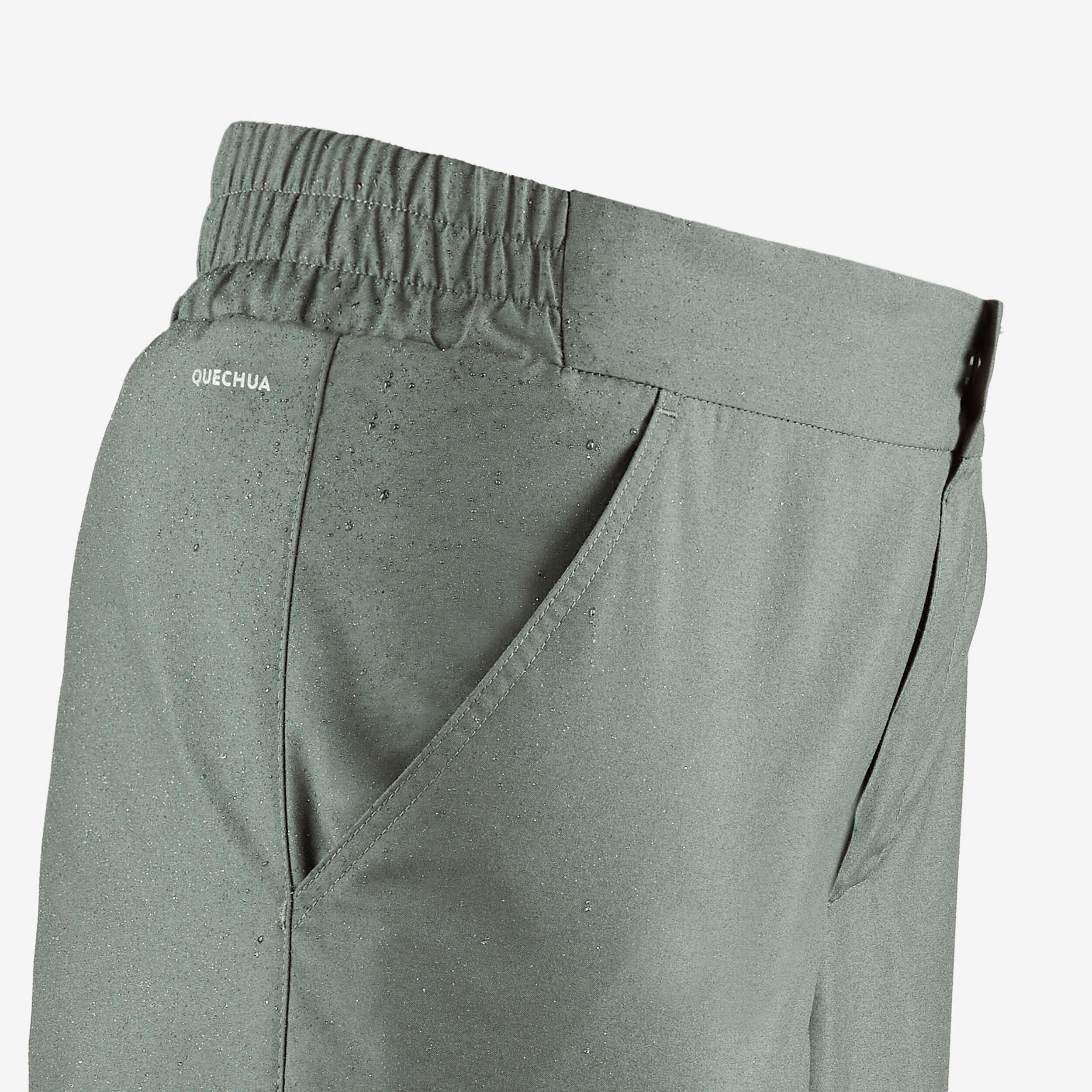 Pantalon chaud enfant 7-15 ans, NH100 kaki 2/2