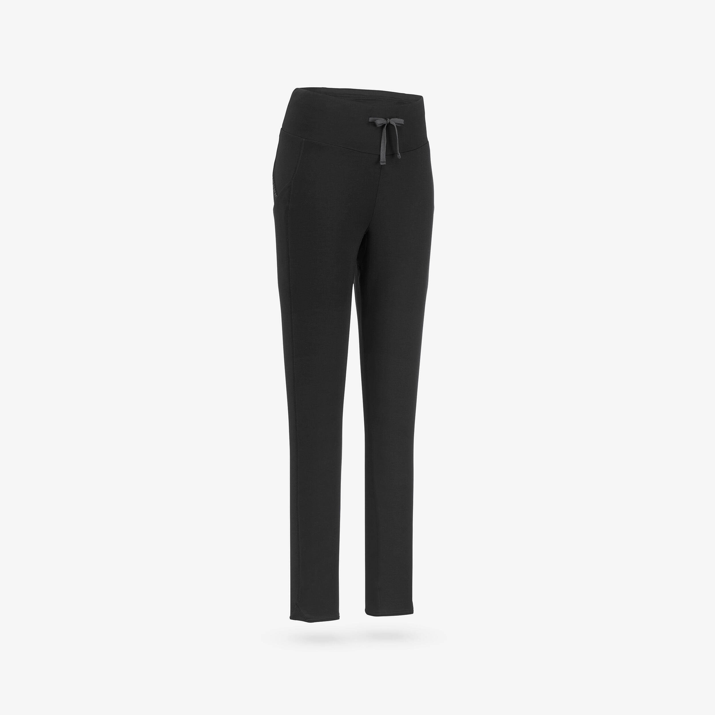 Women’s hiking leggings NH100 - Black -  2